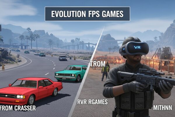 Evolution of FPS Games: From Pixelated Classics to VR Realism